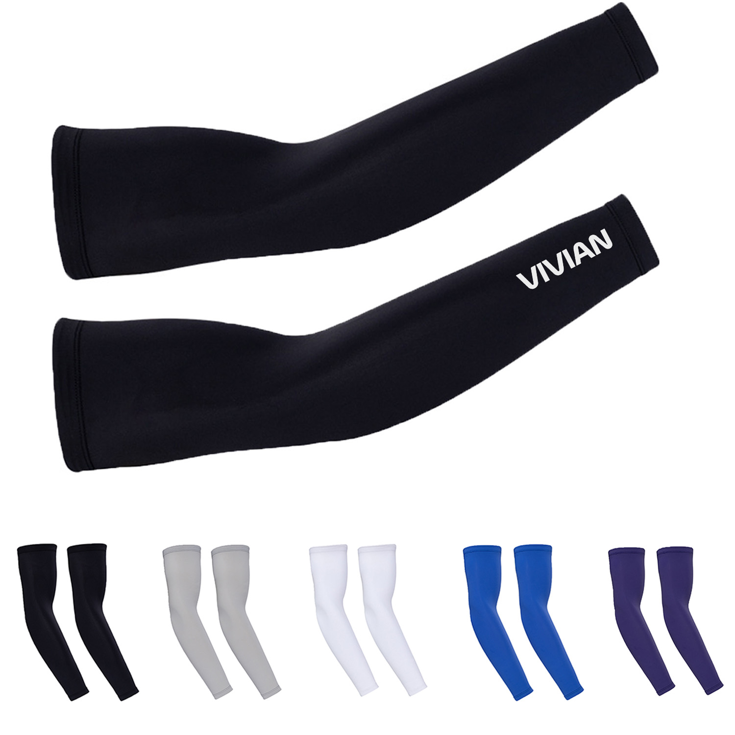 Cooling UV Protection Compression Arm Sleeves 5