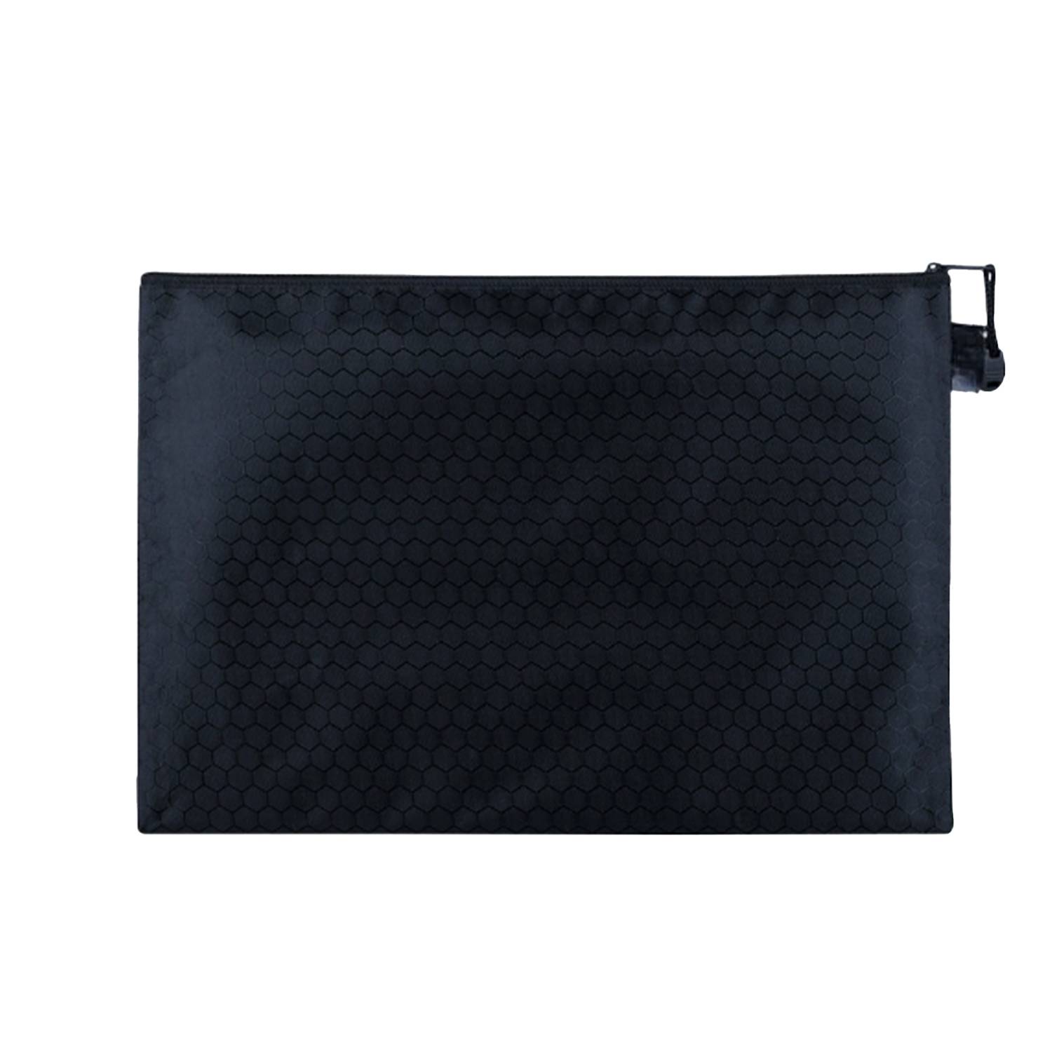 Waterproof Pvc Canvas Zipper File Storage Bags 3