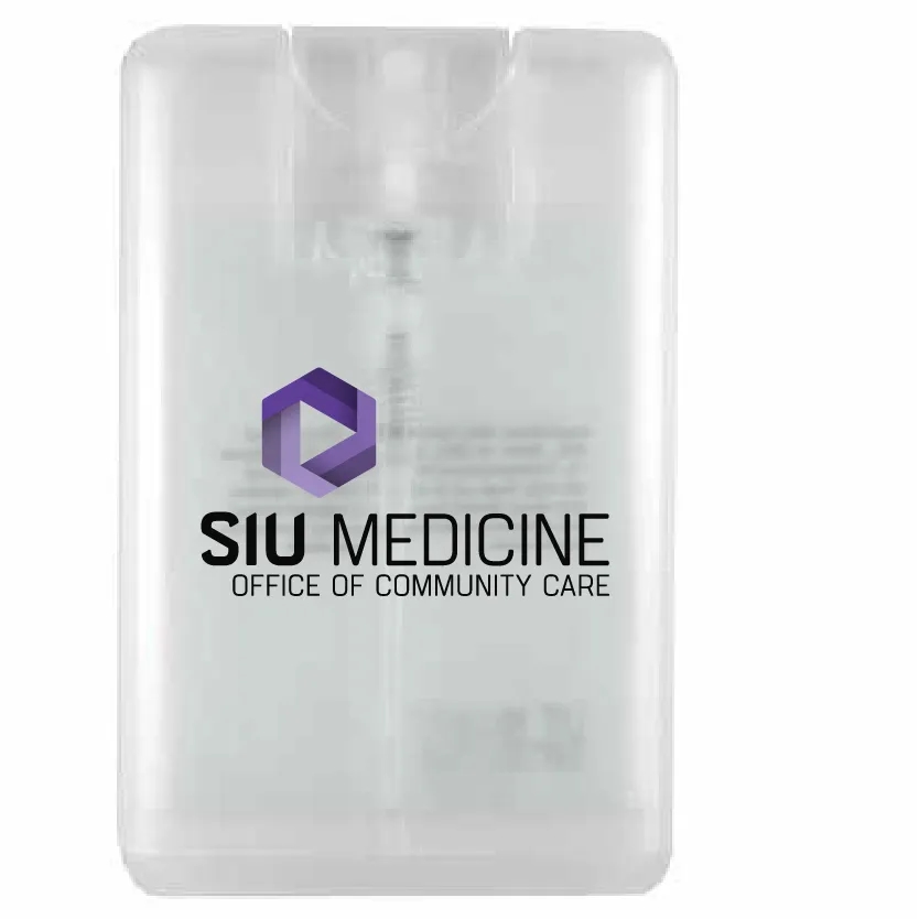 Custom labelled 0.66oz/20ml 75%  Credit Card  Hand Sanitizer 1