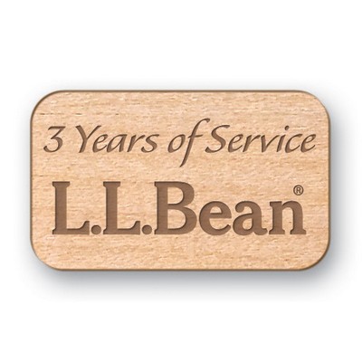 Wood Lapel Pin