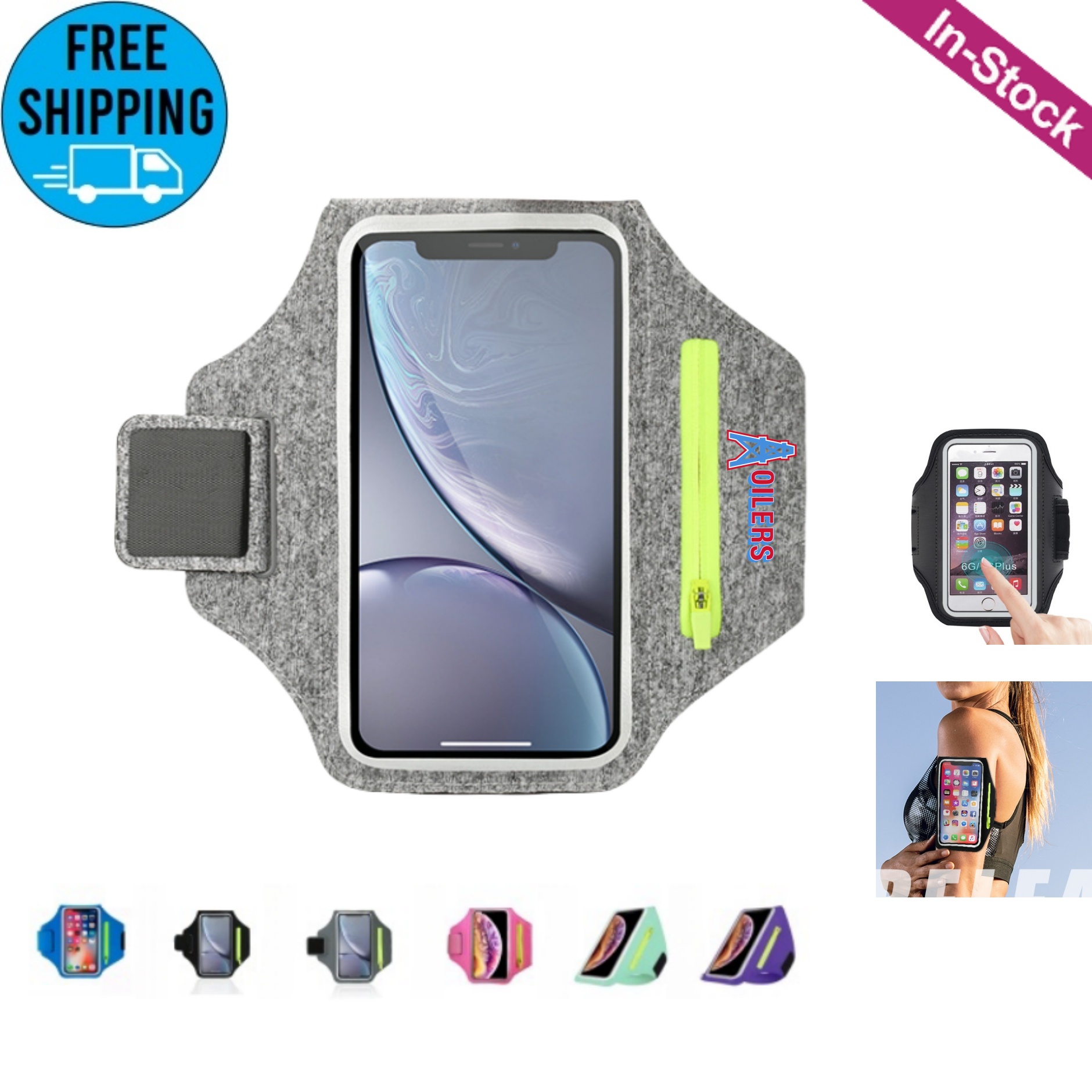 Running Armband with Airpods Bag 2