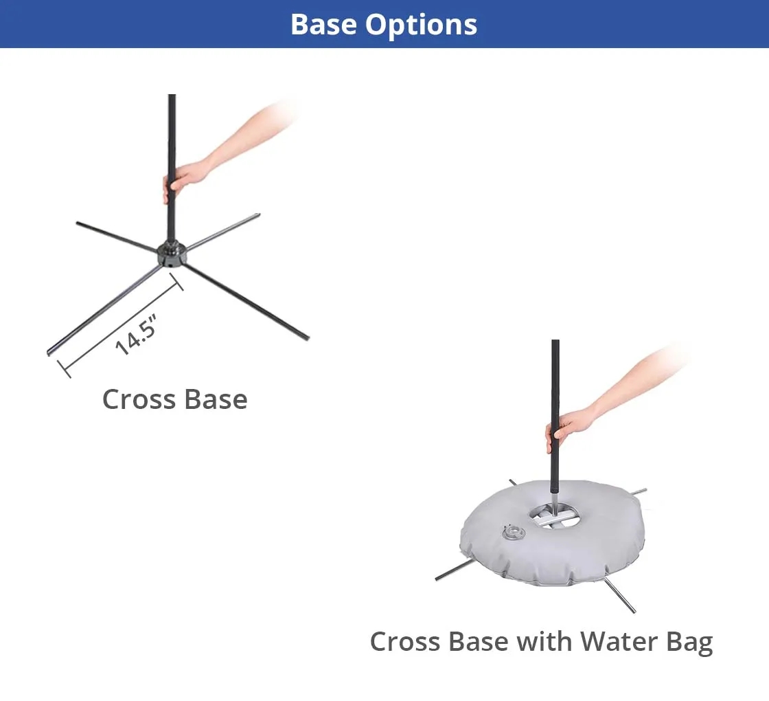 L Flags - Double Sided Package (32.5" x 167") 1