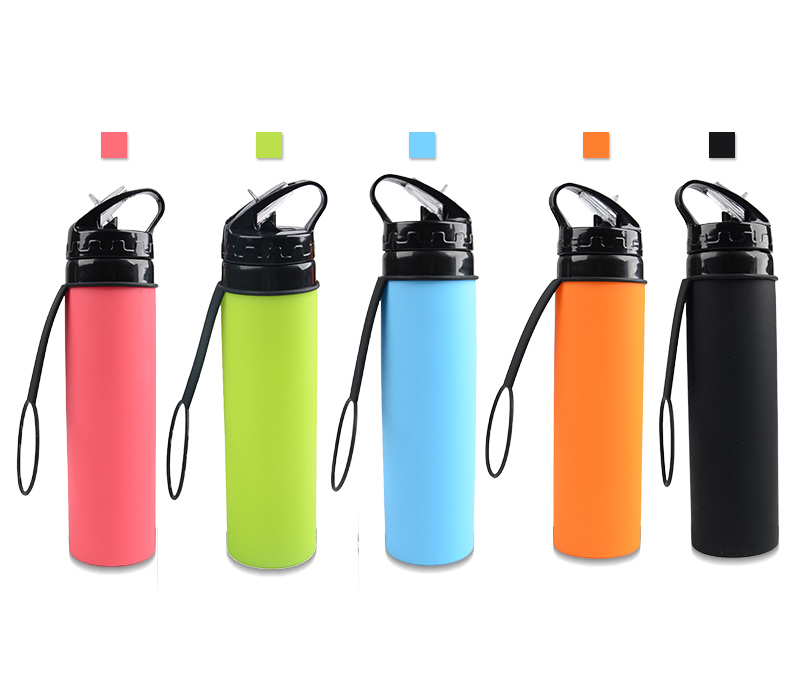 Foldable Silicone Bottle, 20 oz. 5