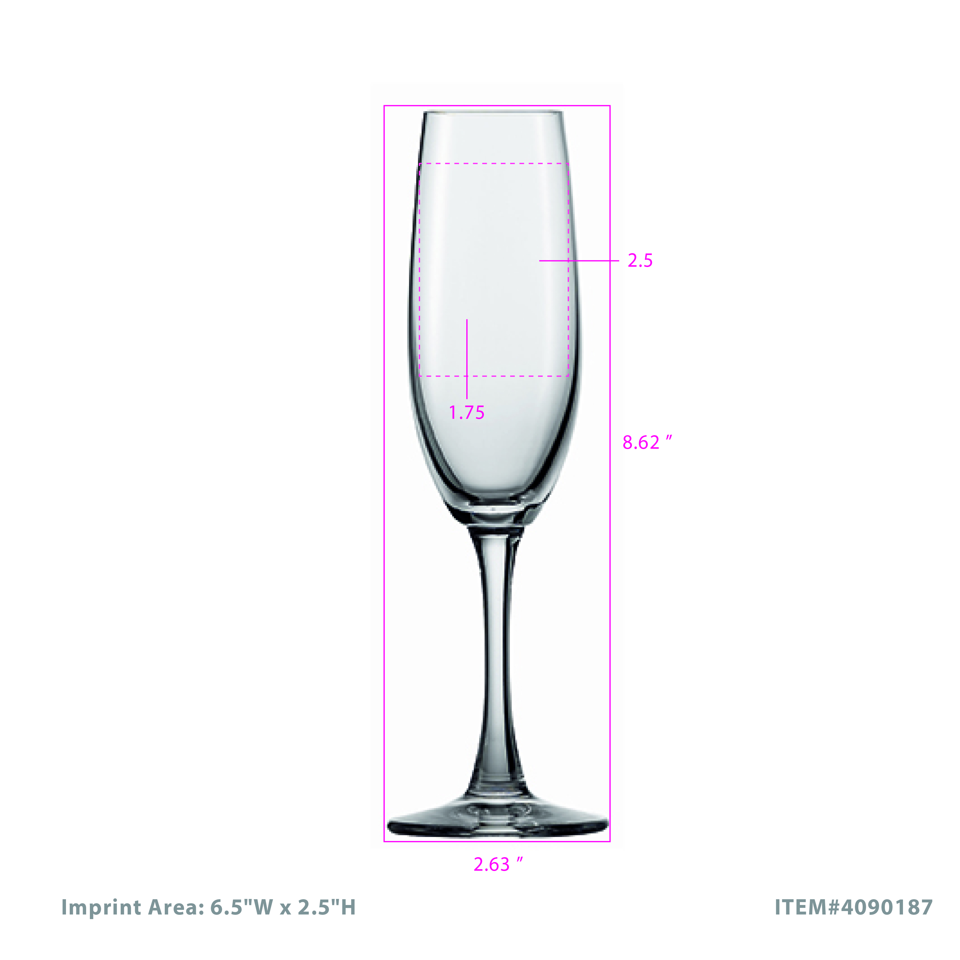 Spiegelau Wine Lovers 6.7 oz Champagne Flute, set of 4 2