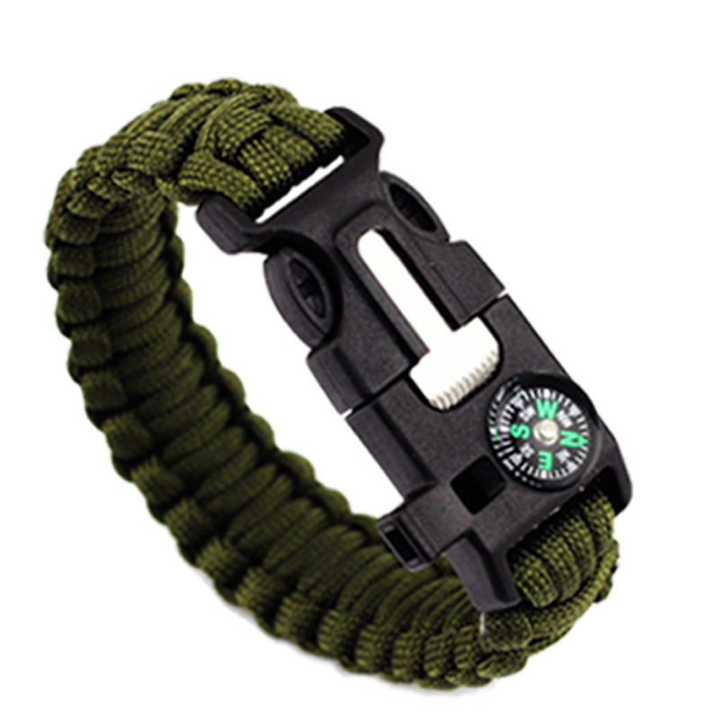 5 in 1 Paracord Bracelet Survival Gear 6