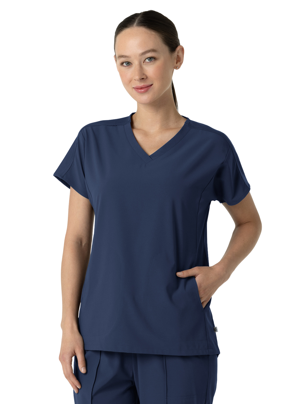 Wink - Renew - Women's Two-Pocket V-Neck Tunic Scrub Top