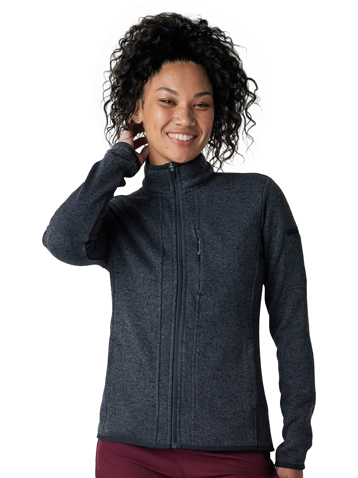 Medelita Scrubs - Women's 4-Pocket Strata Fleece Jacket 5