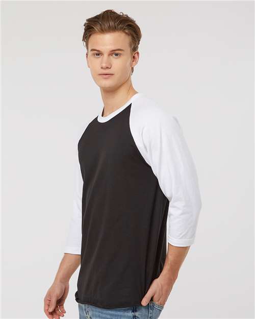 Unisex Fine Jersey Raglan T-Shirt - 245 10