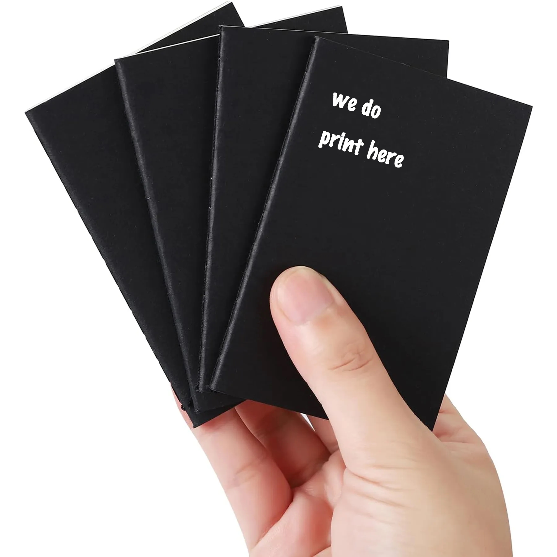 4"*2.4" Black Notebook 3