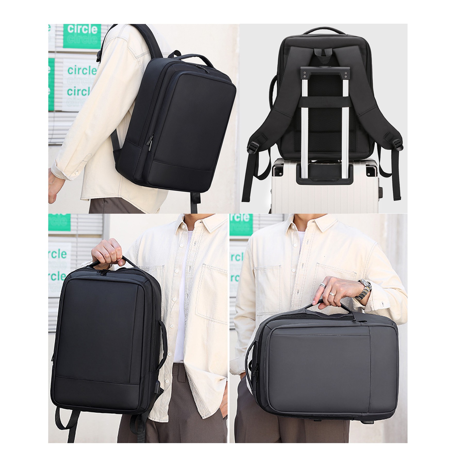 Laptop Backpack with Charging Port 4