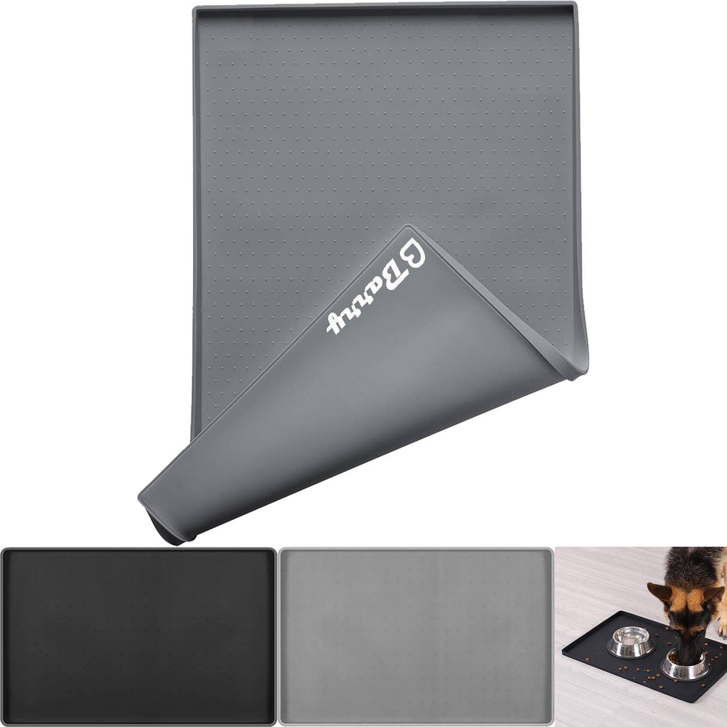 Waterproof Non-Slip Silicone Pet Feeding Mat 2