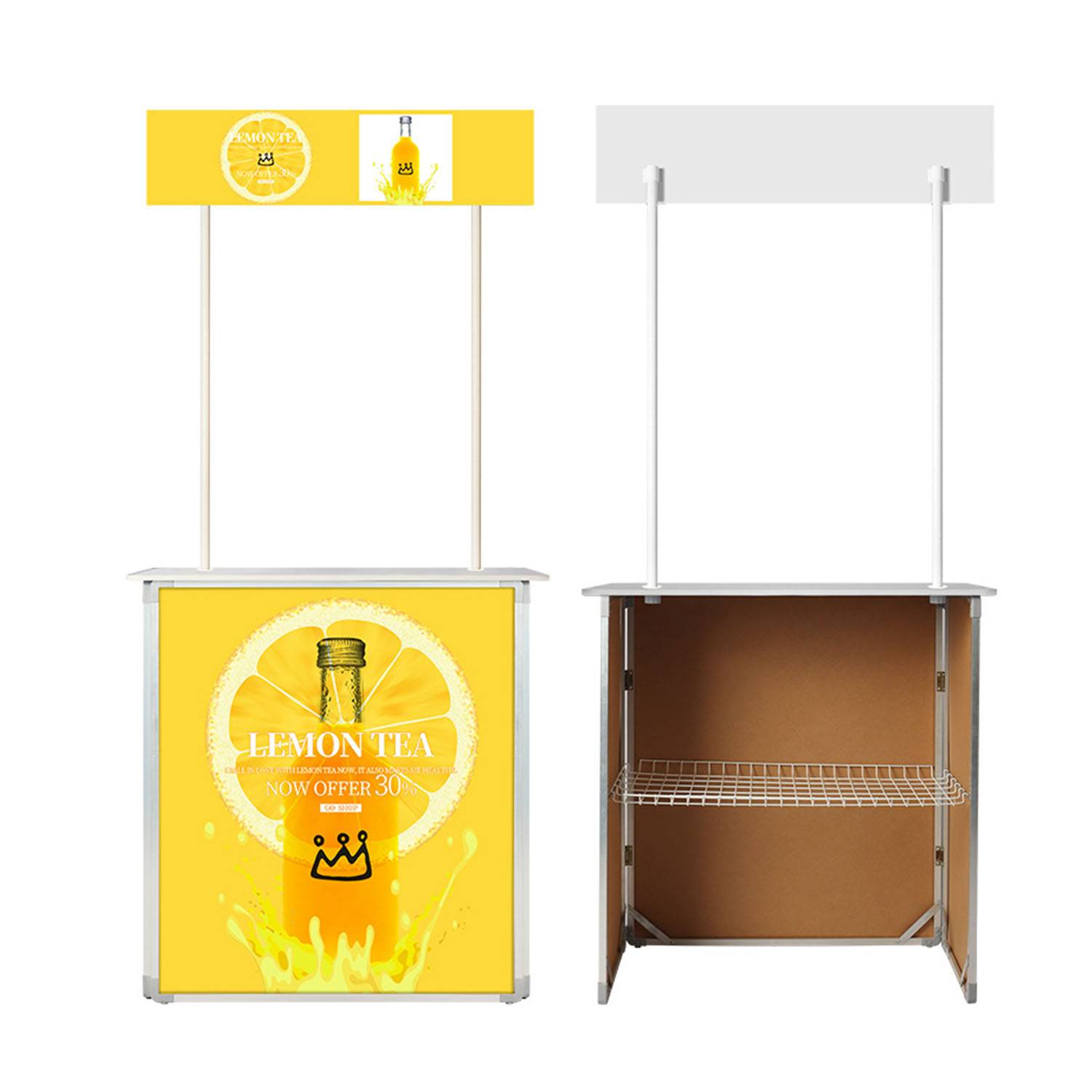 Foldable Promotional Counter 1