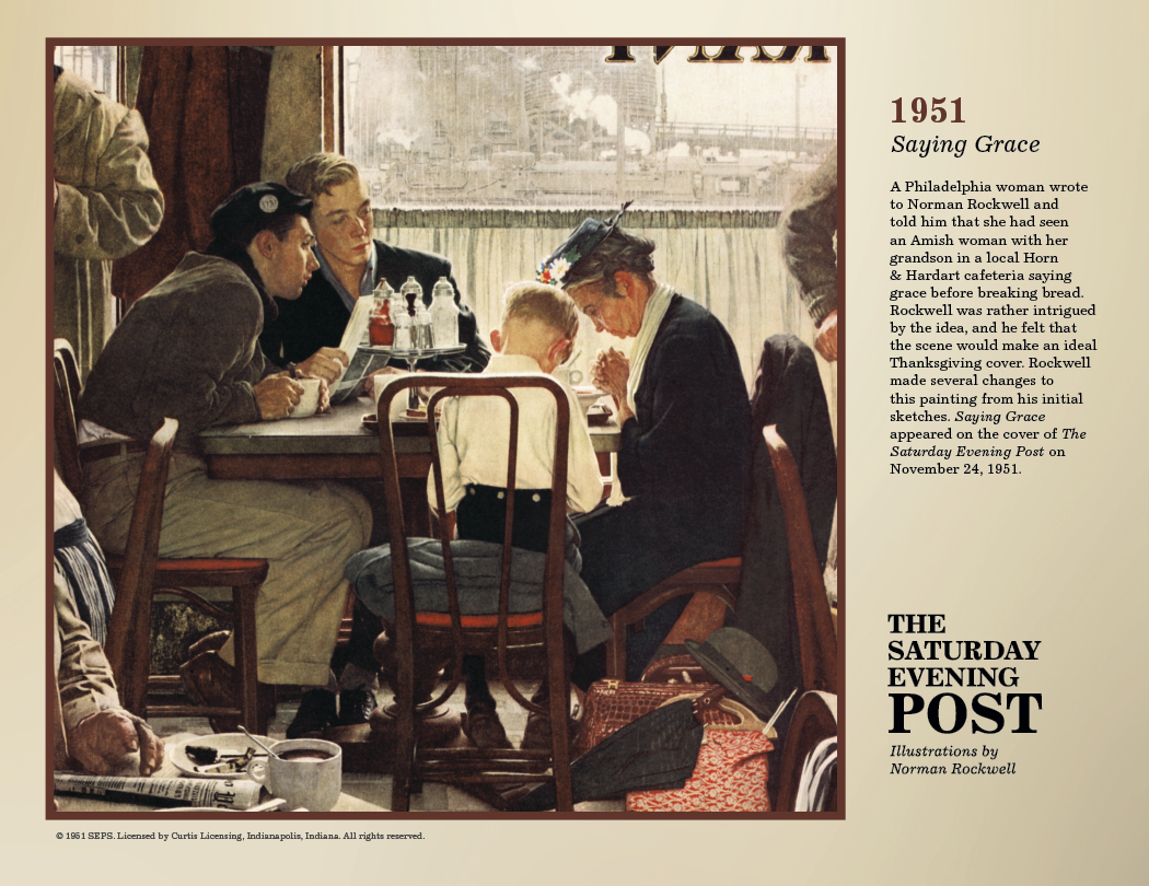 Triumph® Calendars The Saturday Evening Post Deluxe Pocket Calendar 41