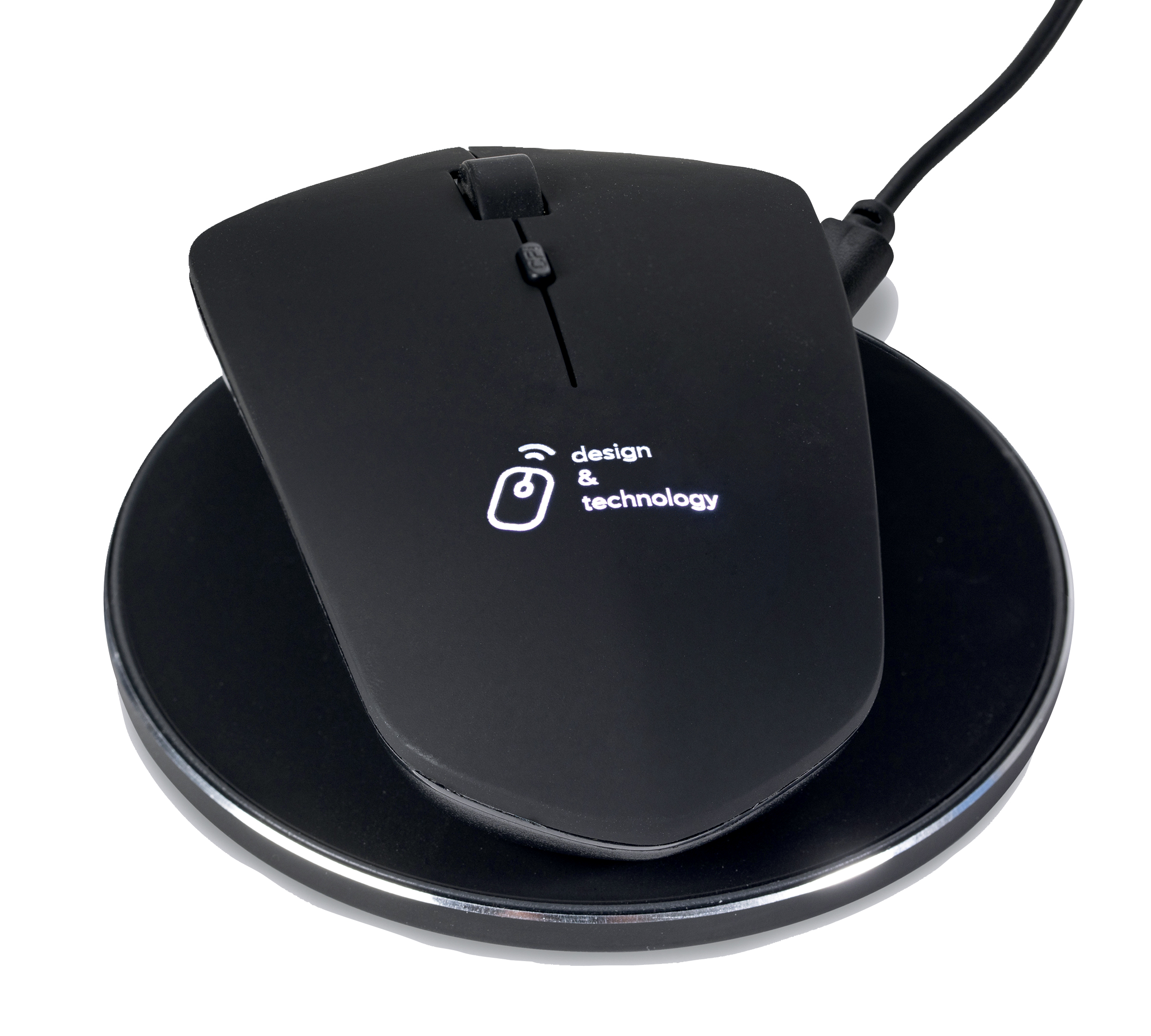 SCX Innovative Design™ Wireless Charging Mouse & Wireless Charger 7