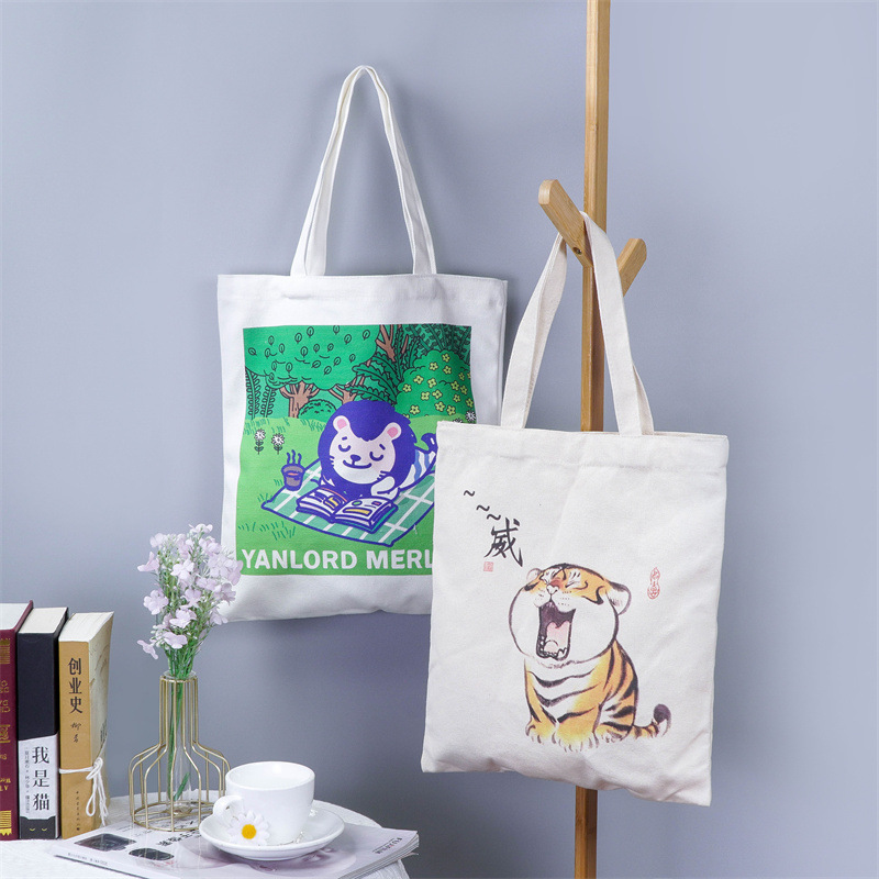 Canvas Tote Bag, custom tote bag with logo imprint 1