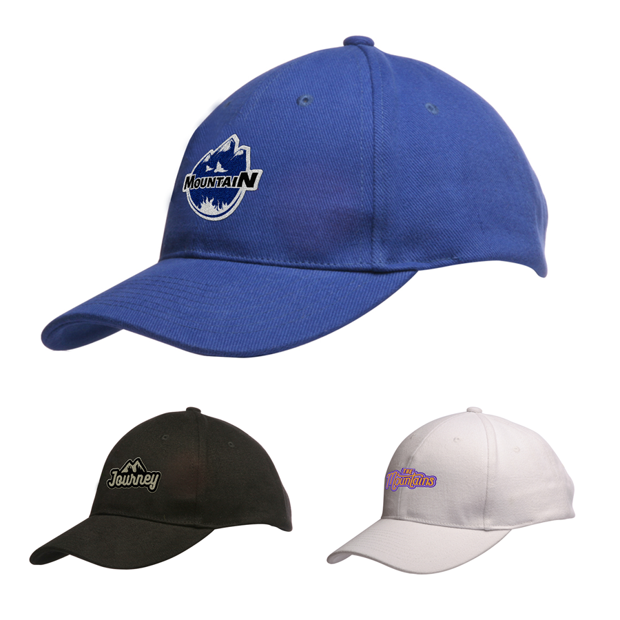 Adjustable Brushed Cotton Baseball Caps 2