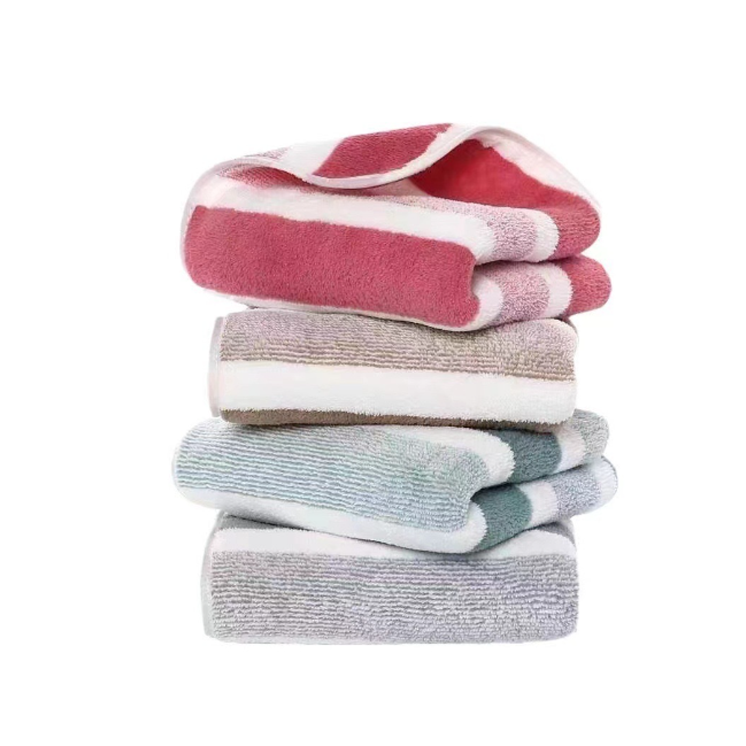 Striped Polyester Bath Towel 2