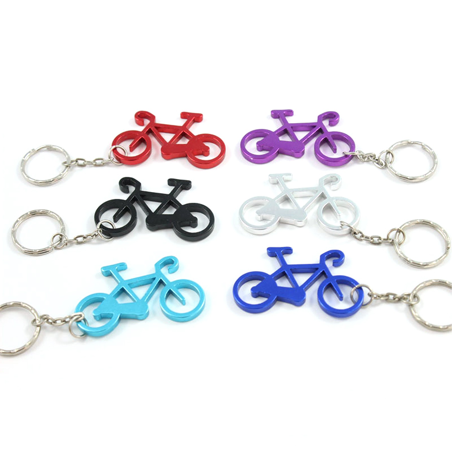 Bicycle Bike Bottle Opener Keychain 3