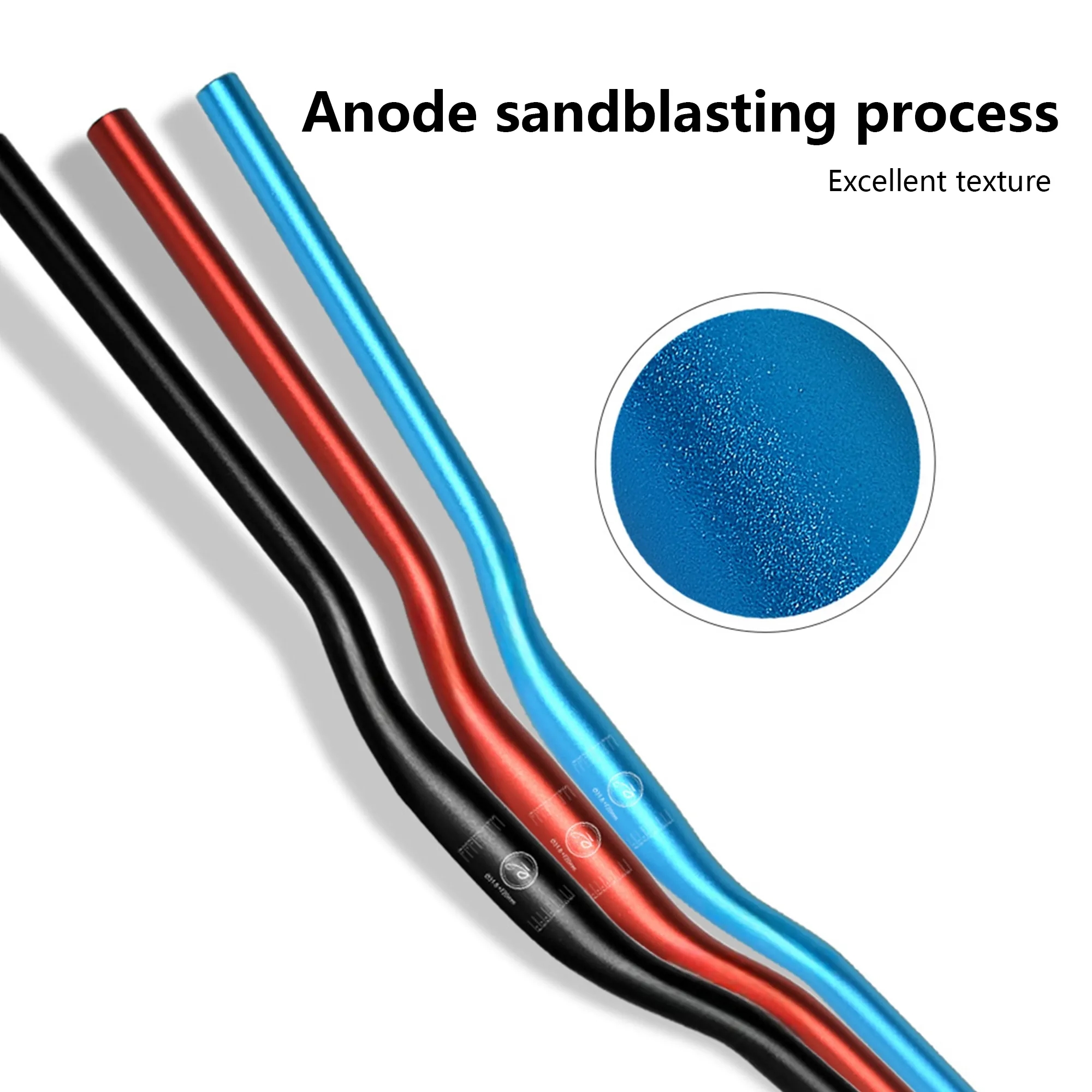 Aluminum Alloy Bicycle Riser Handlebar 4