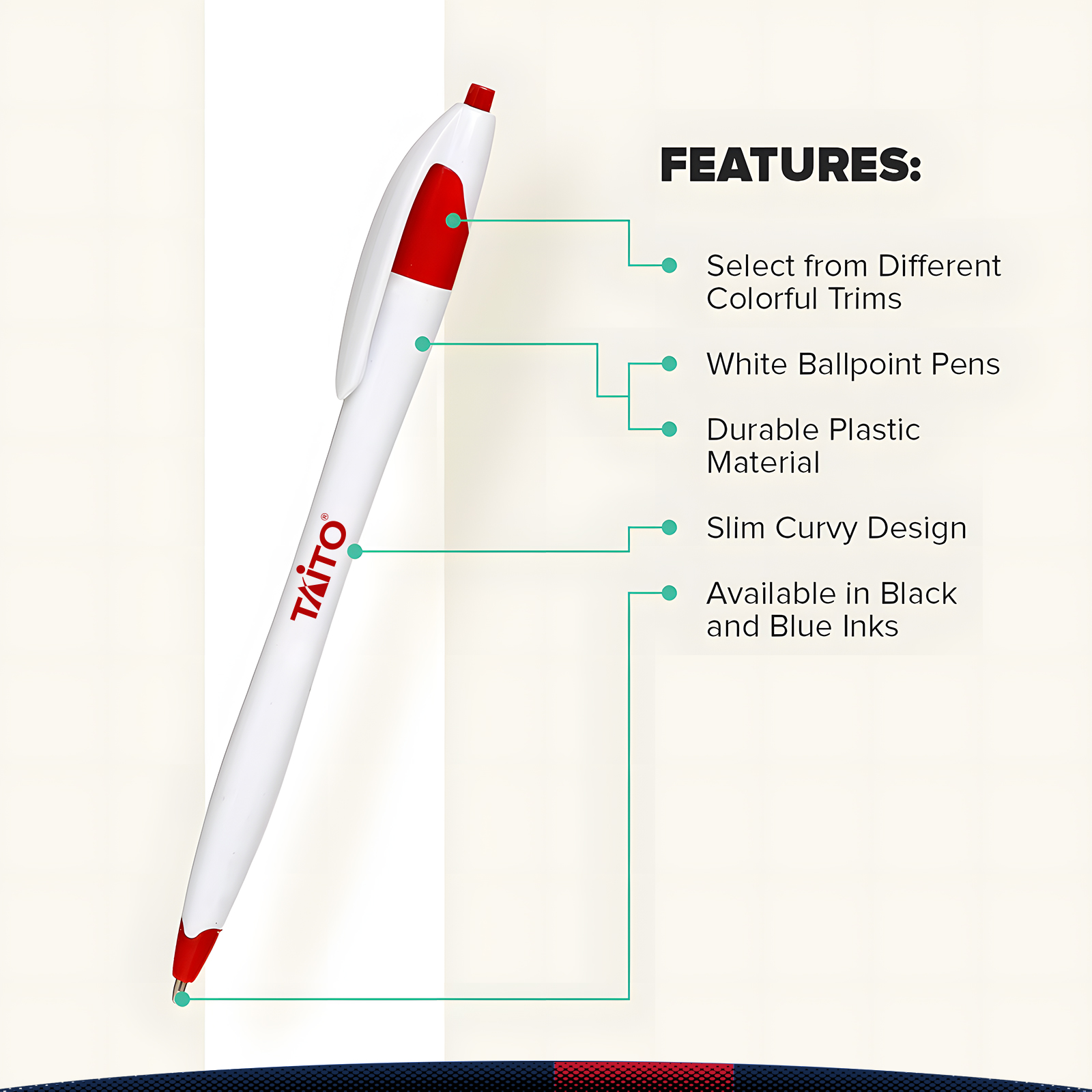 Zile Assorted Ballpoint Pens 5