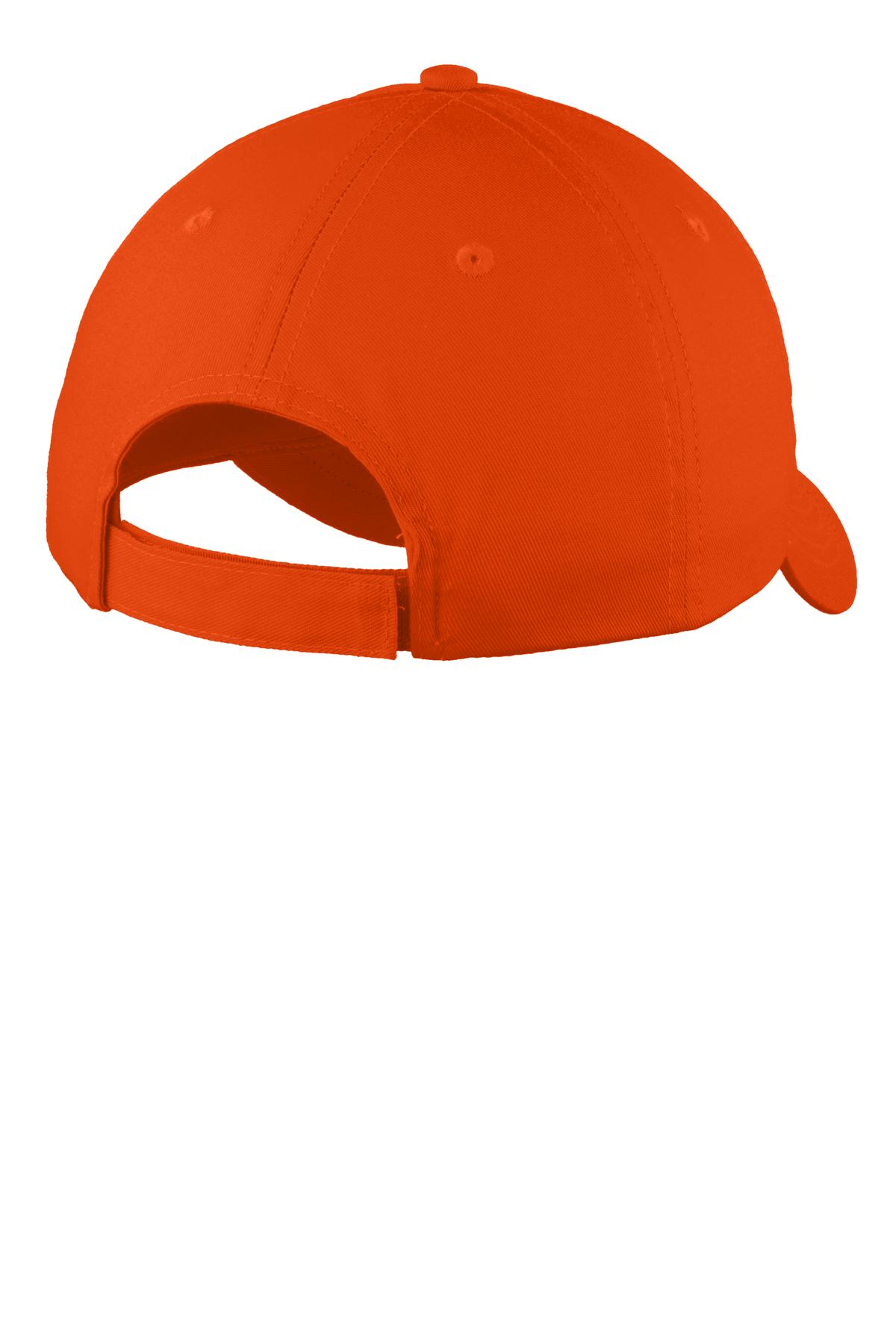 Port Authority Six-Panel Unstructured Twill Cap. C914 1