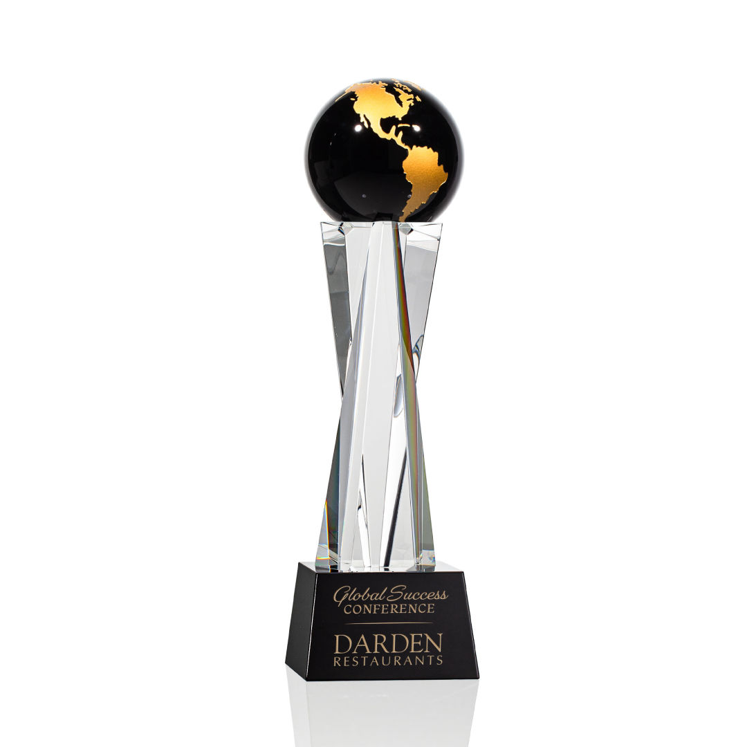 Havant Globe Award - Black/Gold 6