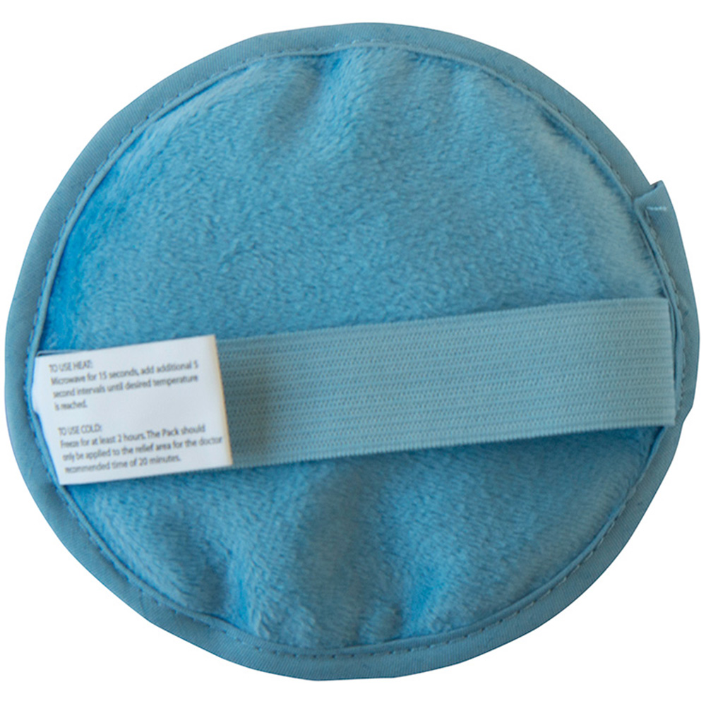 Circle Plush Gel Beads Hot/Cold Pack 4