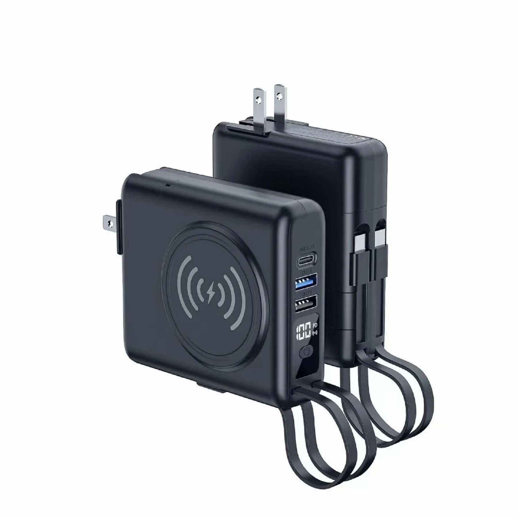 20 Watt 10000 mAh Fast Wireless Charging Power Bank 2