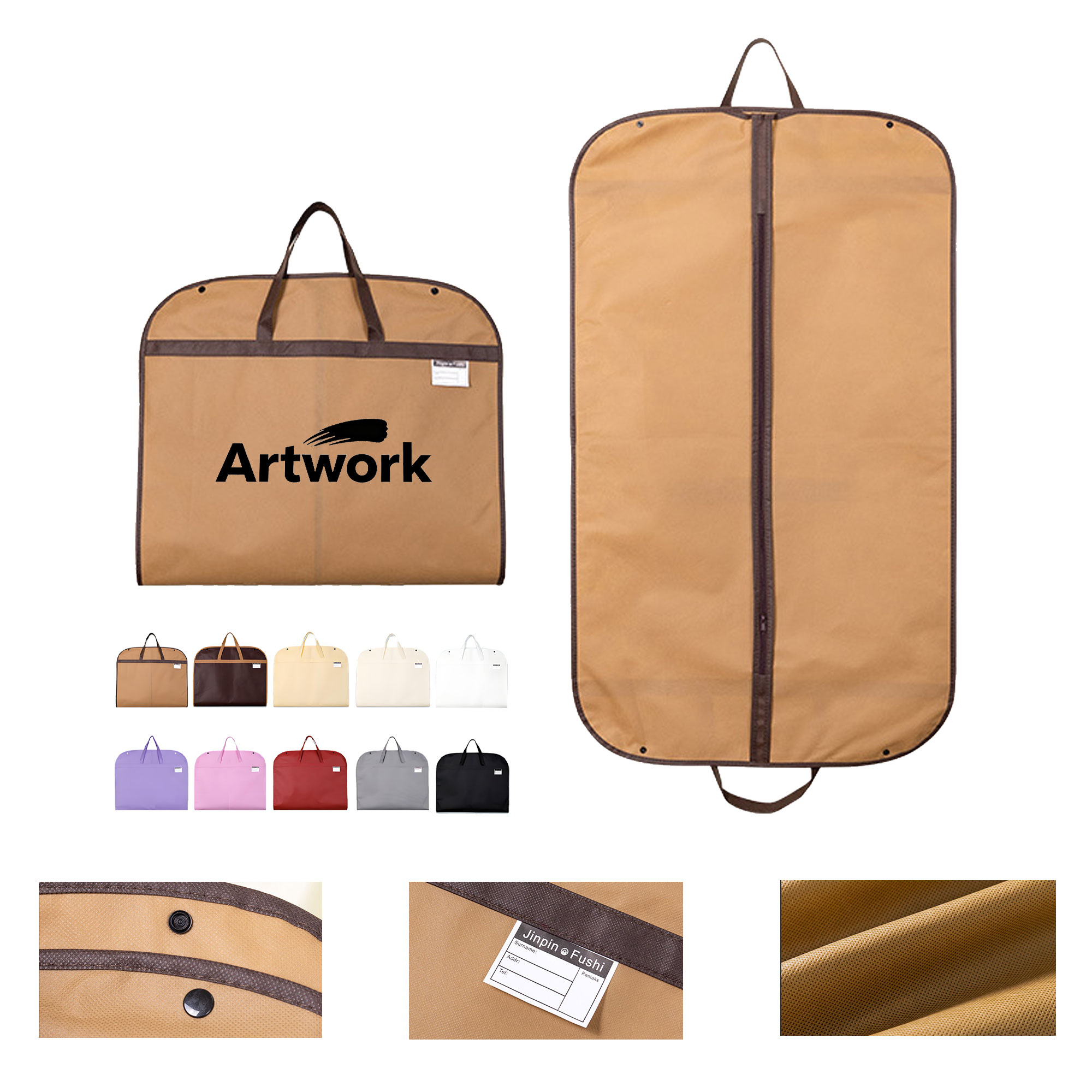 Customized Non-Woven Suit Bag 5