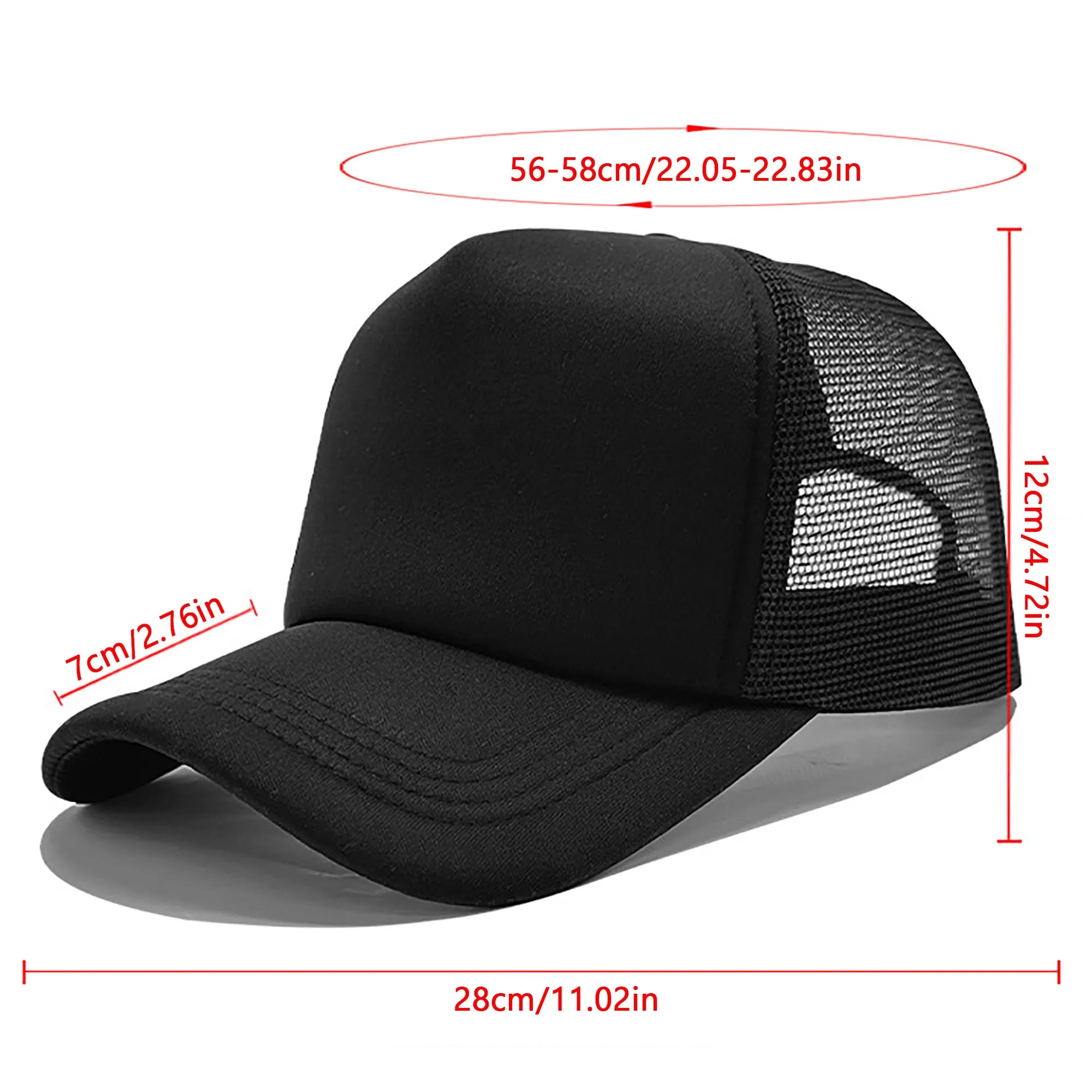 Men's Breathable Mesh Baseball Cap 5