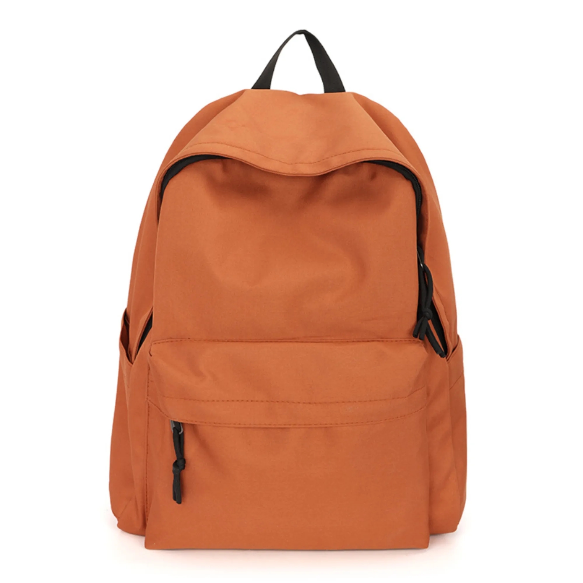Large-Capacity Solid-Color School Backpack 3