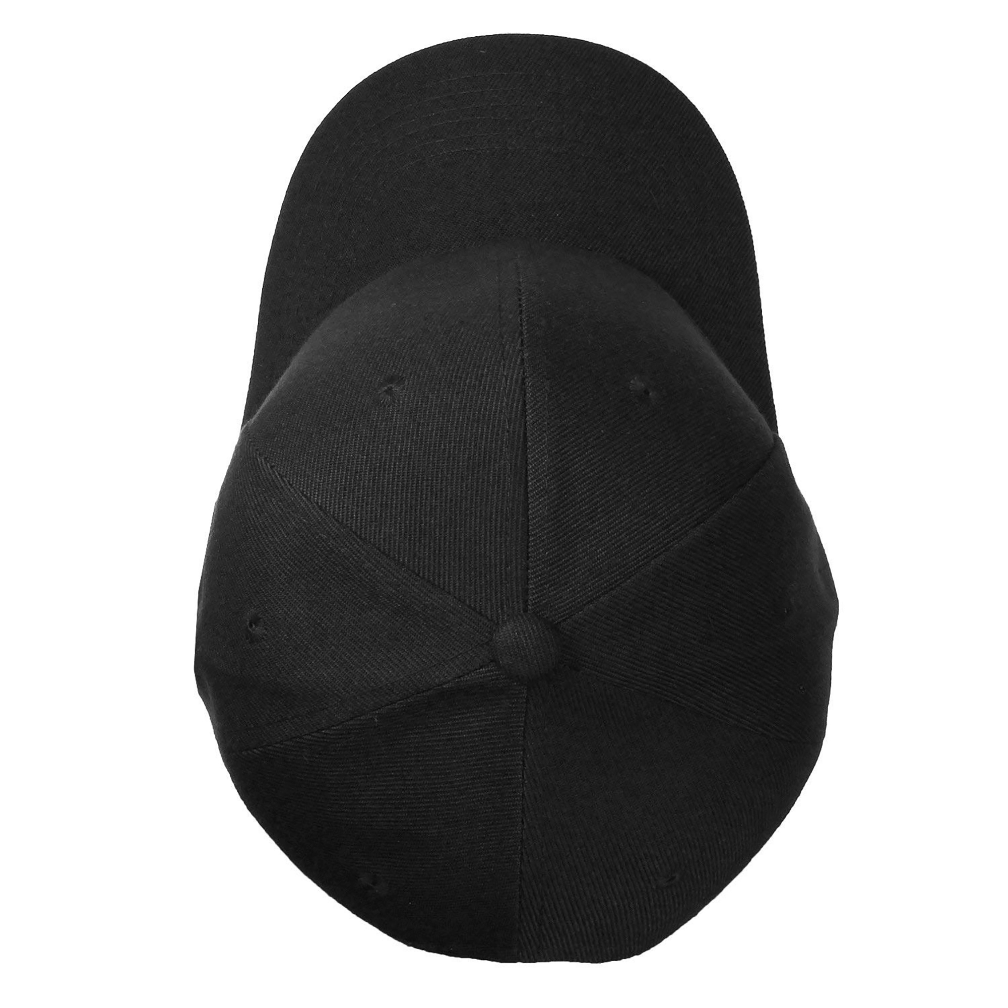 6 Panel Structured Baseball Caps w Custom Logo Adjustable 2