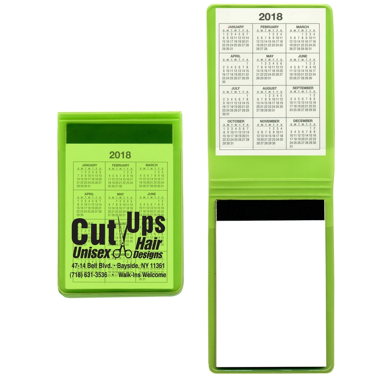 Translucent Vinyl Memo Book with 30-Page Pad 5