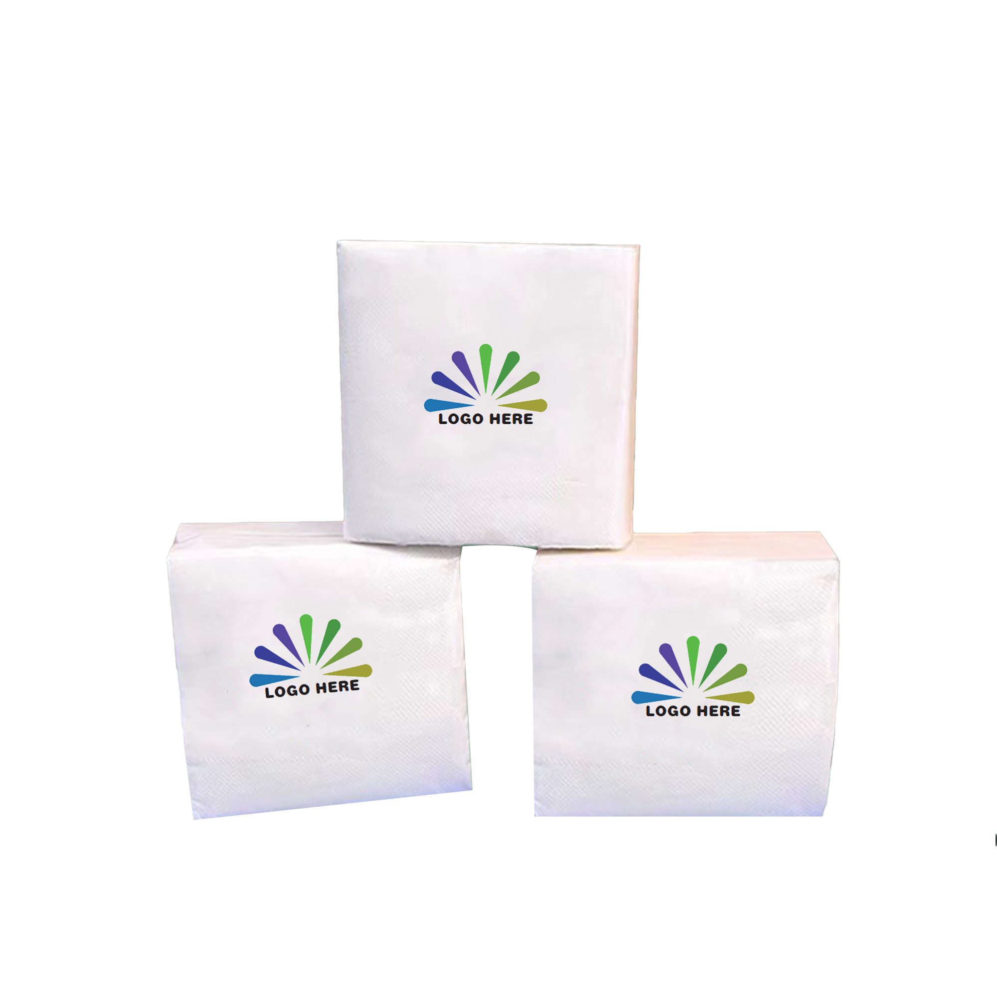 Double-Layer White Napkins 2