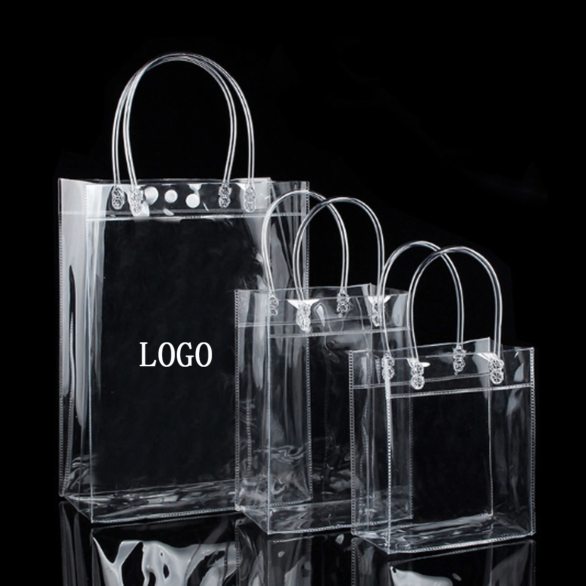 Portable Clear Tote Bag 2