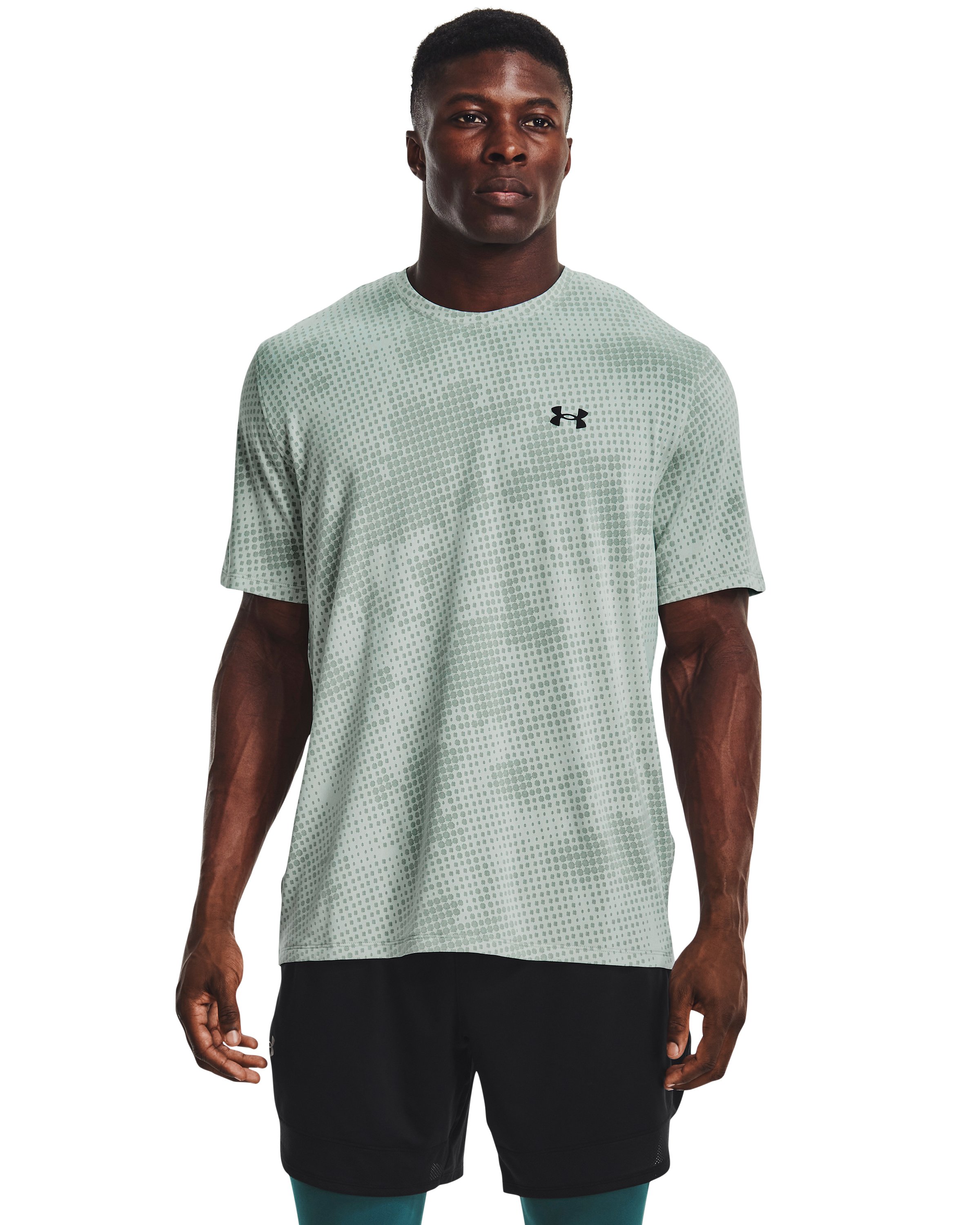 UA Vent Jacquard Men's Training Short Sleeve 4