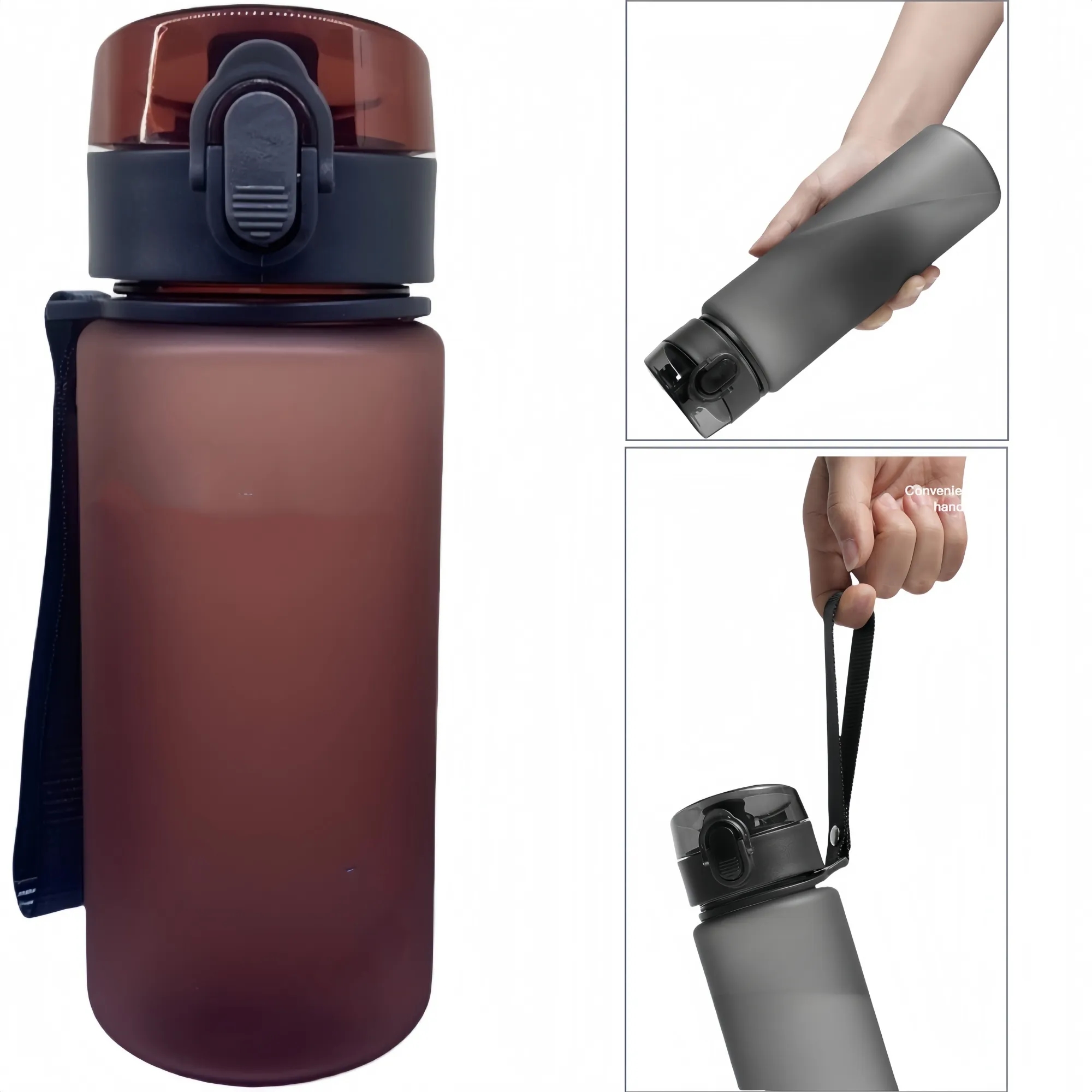 Outdoor sports plastic water cup 2