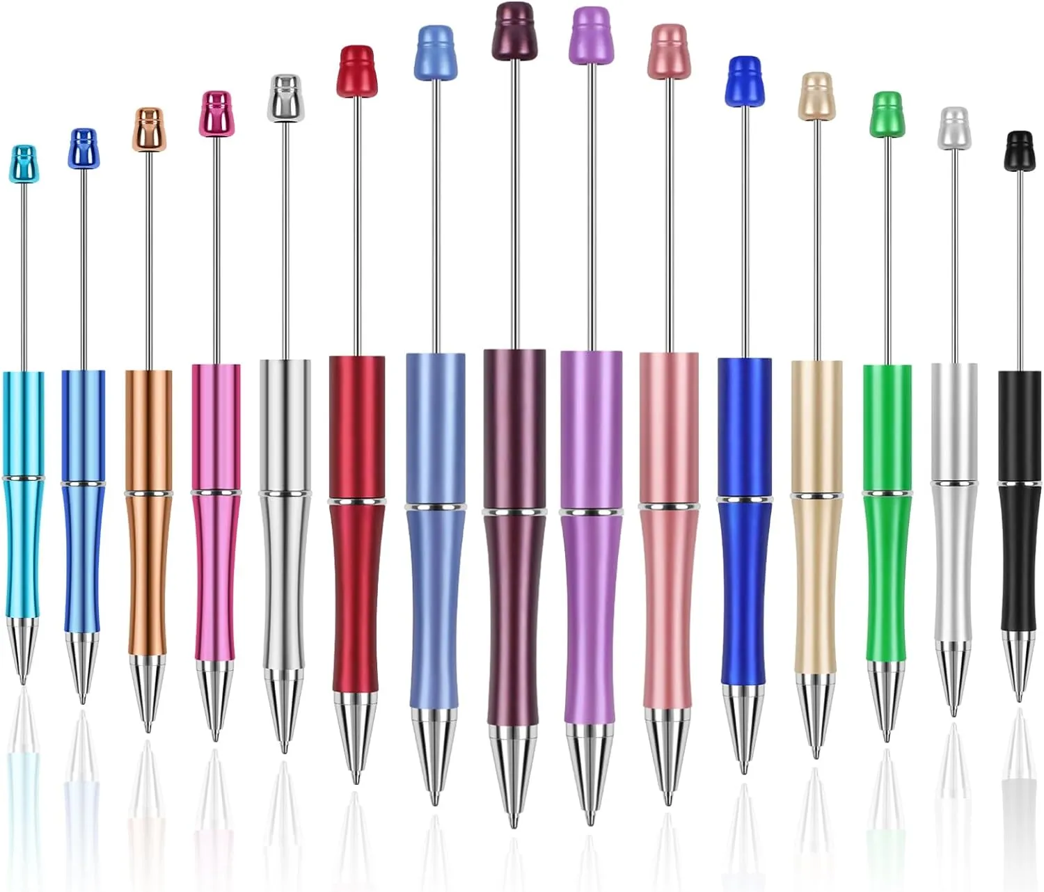 Plastic Beadable Ballpoint Pen for DIY 7