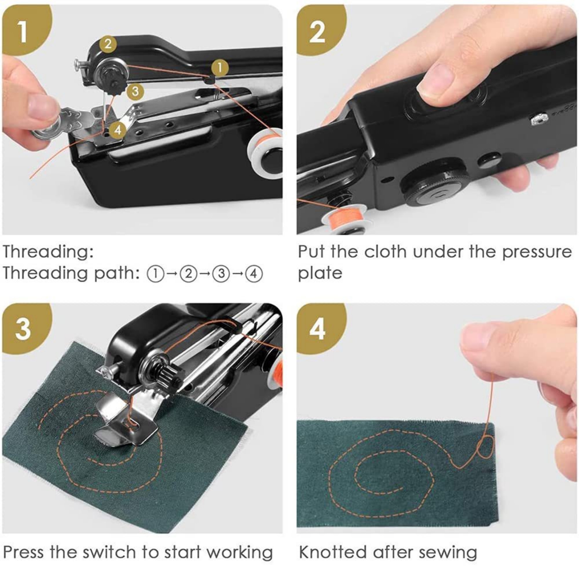 Portable Electric Handheld Sewing Machine 9