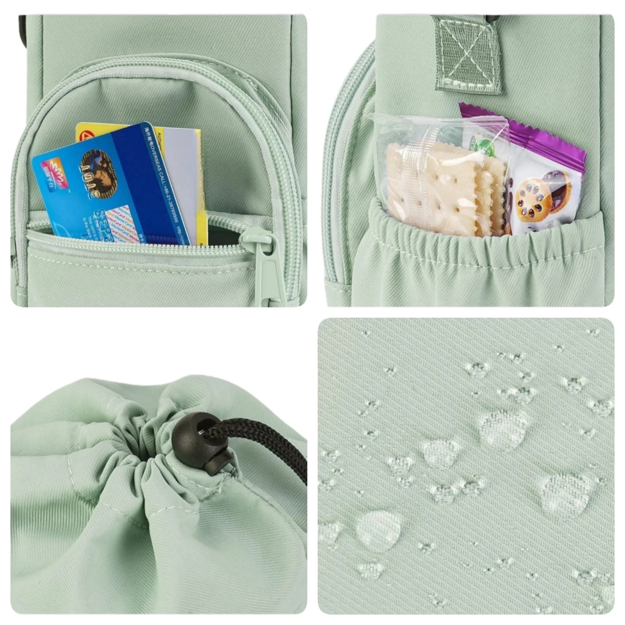 Crossbody Water Bottle Holder Sling Bag Strap 3