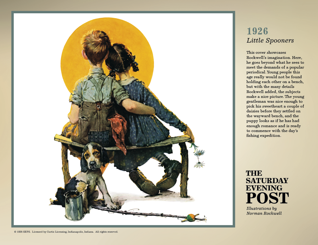 Triumph® Calendars The Saturday Evening Post Illustrations by Norman Rockwell Calendar 35