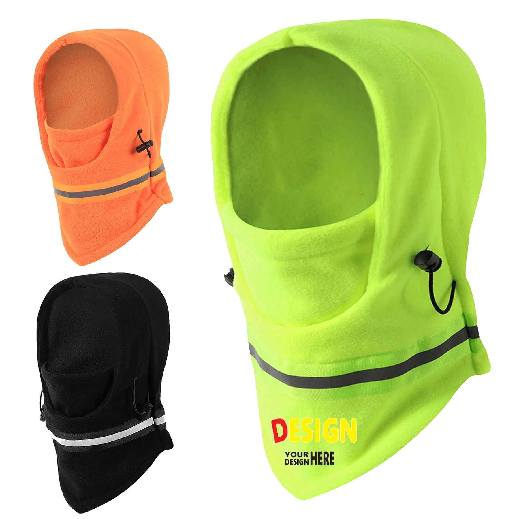 Windproof Fleece Neck Warmer Gaiter Mask 3