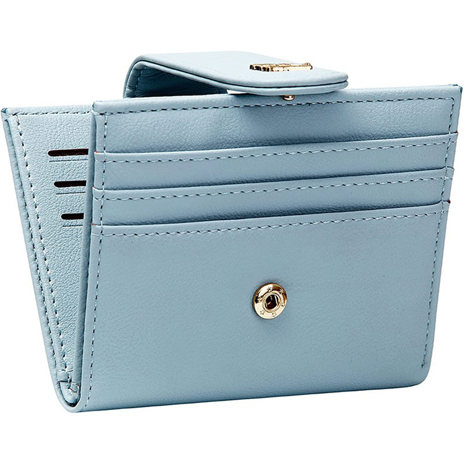Genuine Leather Small Wallets with Pockets 14