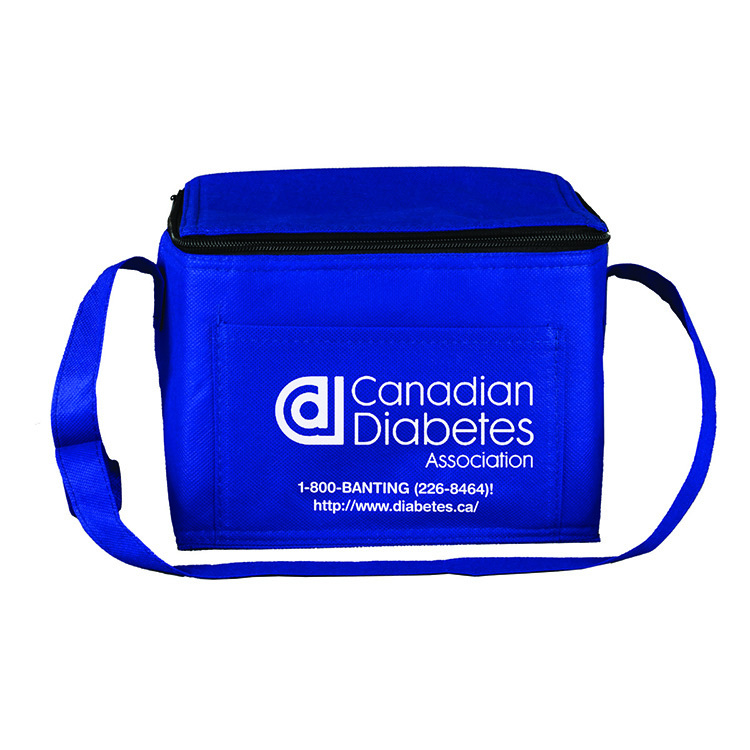 8" W x 6" D x 6" H - "Cool-It" Non-Woven Insulated Cooler Bag 17