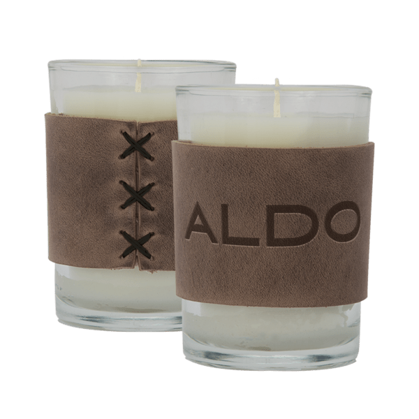 Harper 8 oz. Leather Wrapped Candle 27