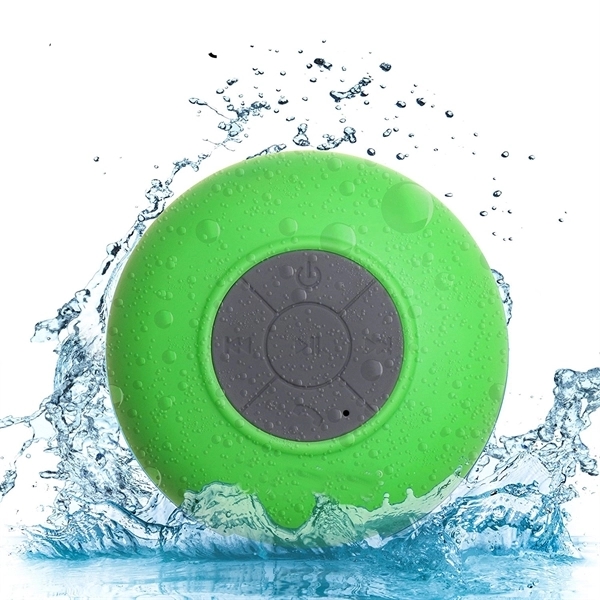 Waterproof Suction Cup Wireless Shower Speaker 2