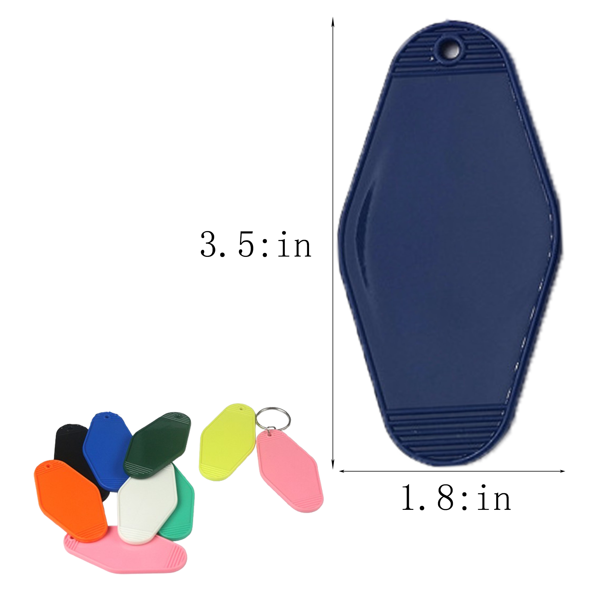 Custom Motel Style Keychain 2