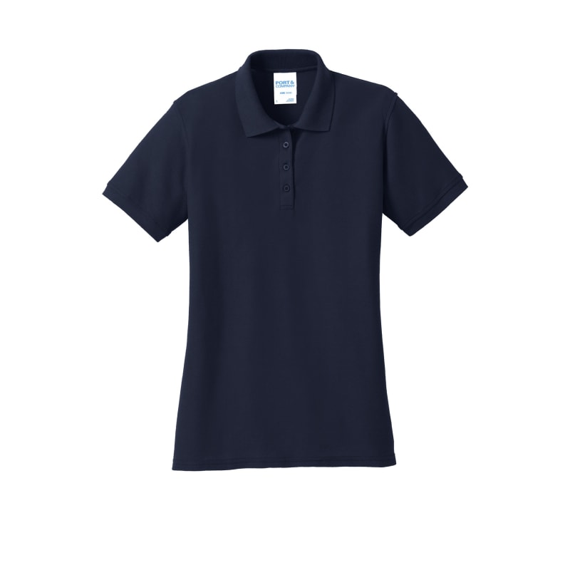 Port & Company Women's Core Blend Pique Polo. 46