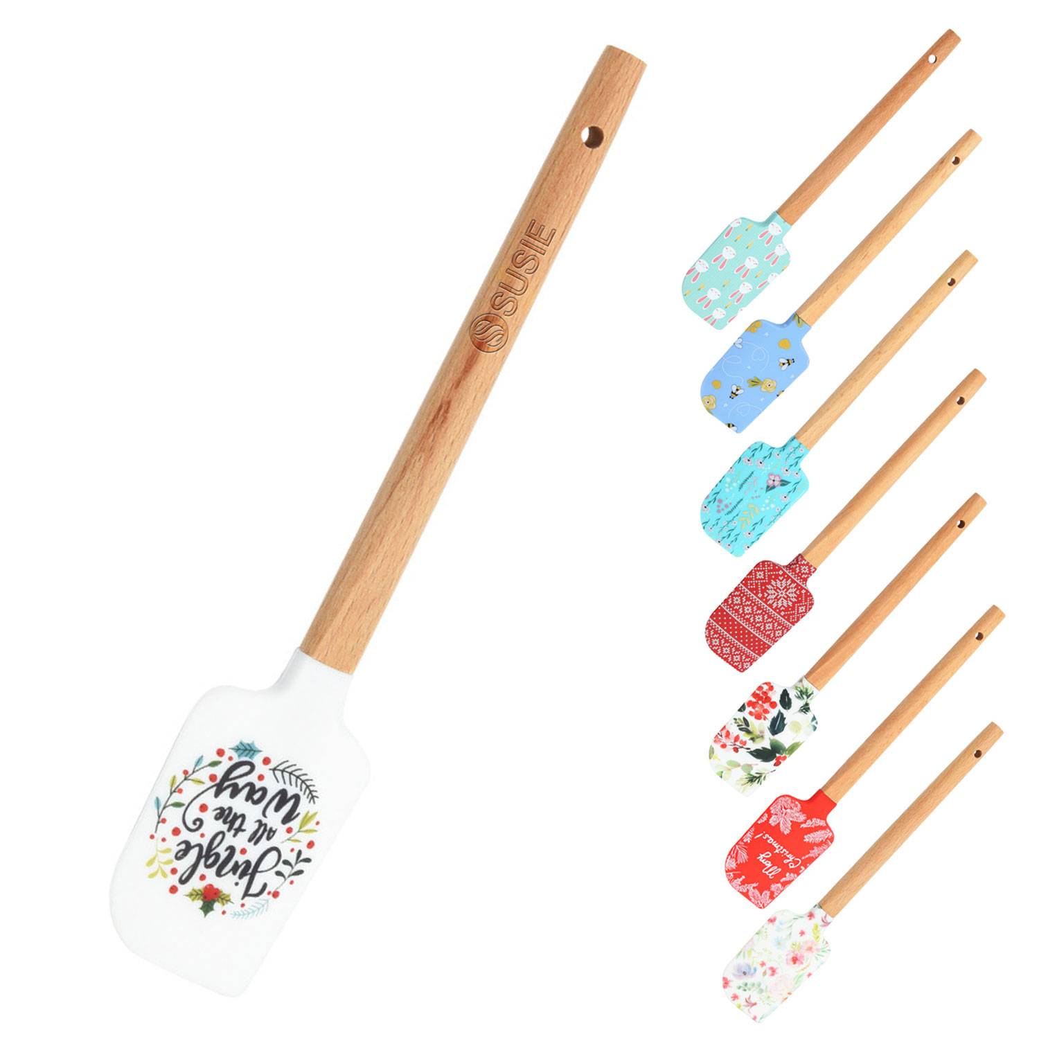 Reusable Baking Silicone Spatulas