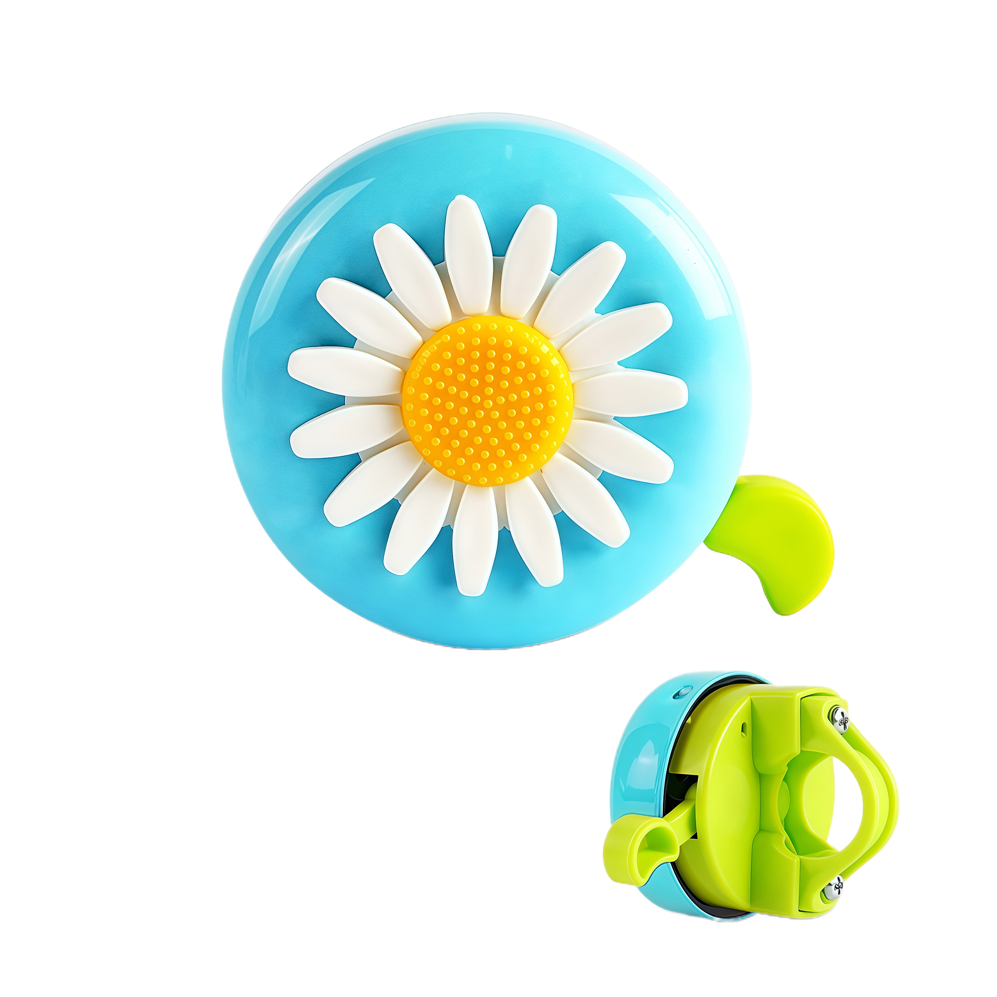 Flower Bike Bell - Cartoon Daisy Design 2